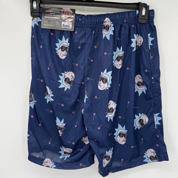 Rick and Morty Aeropostale Collaboration Lounge Shorts Size‎ Small NWT - Picture 2 of 6